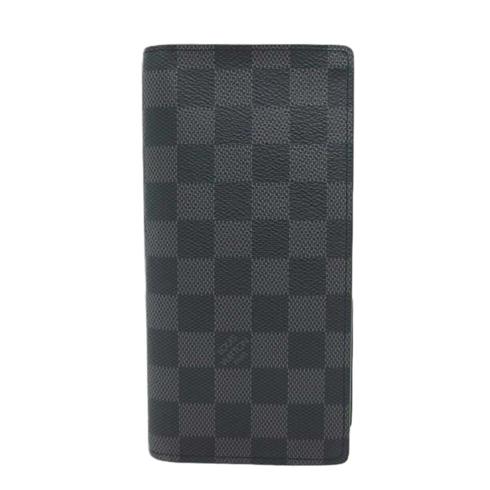LOUIS VUITTON Portefeuille Brazza Damier Graphite Black
